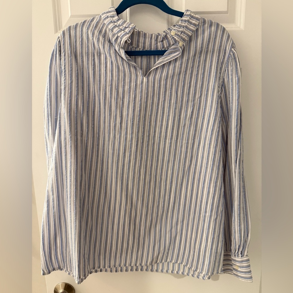 Blue Striped Shirt